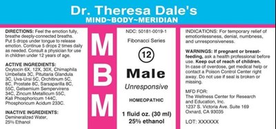 MBM 12 Male - WLCR0010 MBM 12 Male 4 15 15